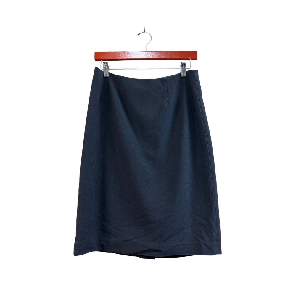 Josephine Studio Womens Black Knee-Length Pencil Skirt Size 4
